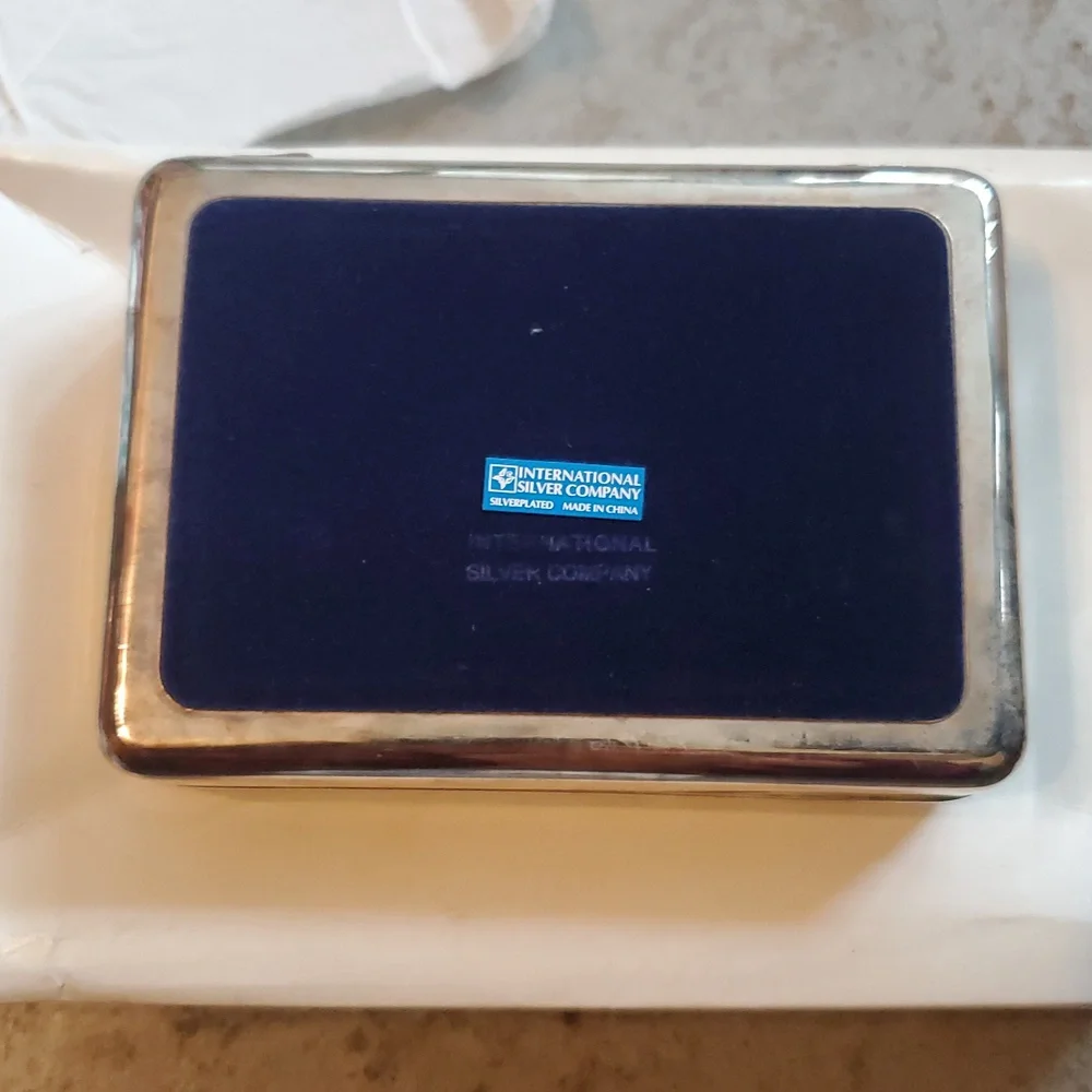 International Silver Company Jewelry Box